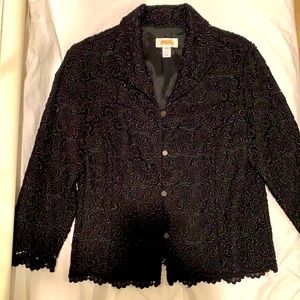Talbots Lace Dress Jacket